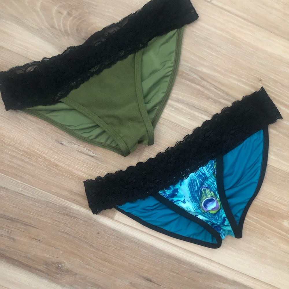 Hot Sauce Style Y2K Bikini Bottoms S (2)